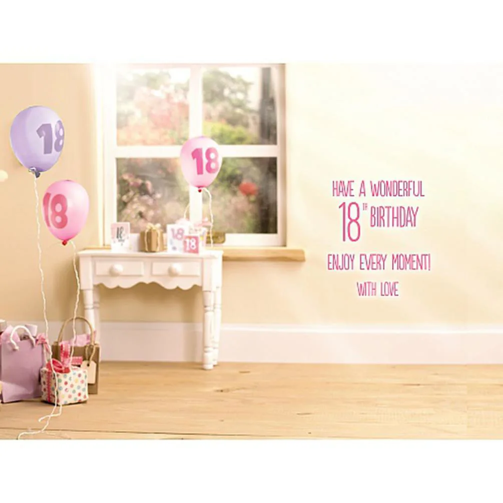 3D Holographic 18th Me to You Bear Birthday Card Extra Image 1
