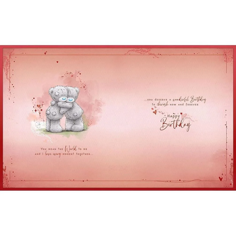 One I Love Me to You Bear Boxed Birthday Card Extra Image 1
