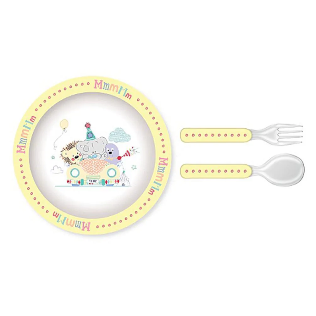 Tiny Tatty Teddy Baby's Bowl & Cutlery Set Extra Image 1
