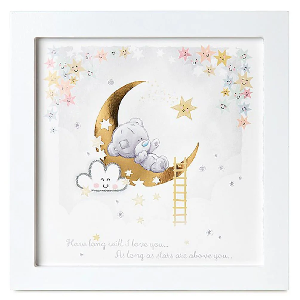 Tiny Tatty Teddy Bear Framed Artwork Extra Image 1