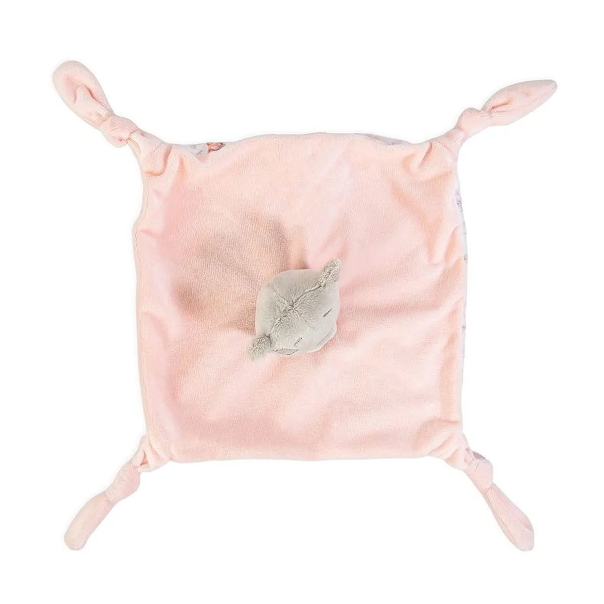 Tiny Tatty Teddy Bear Pink Baby Comforter Extra Image 1