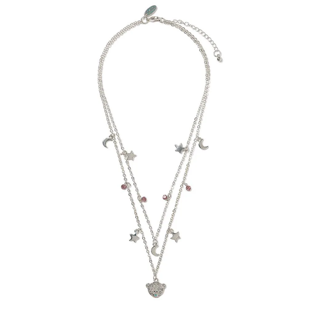 Me to You Bear Cluster 2 Row Necklace Extra Image 1