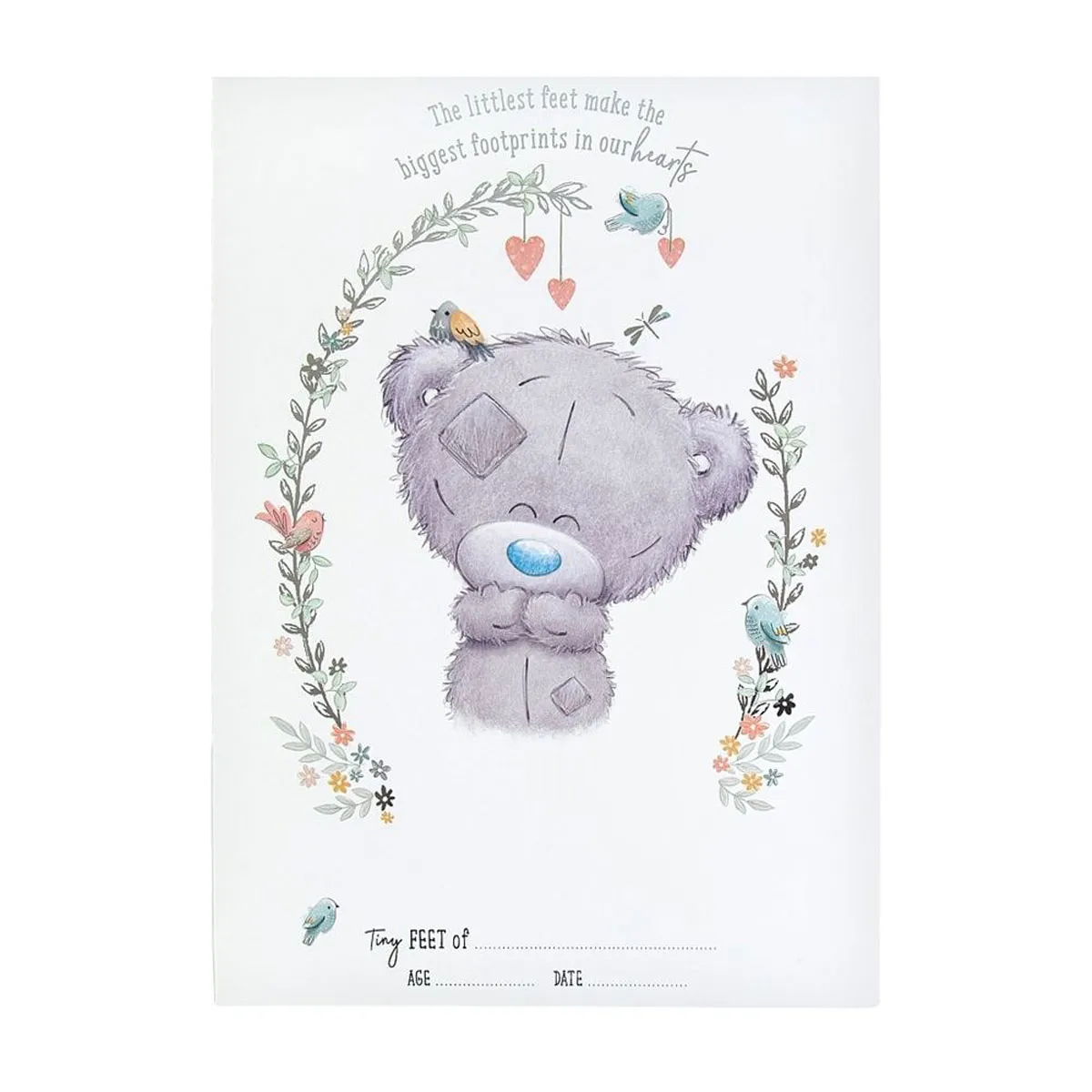 Tiny Tatty Teddy Baby Footprint Keepsake Set Extra Image 1
