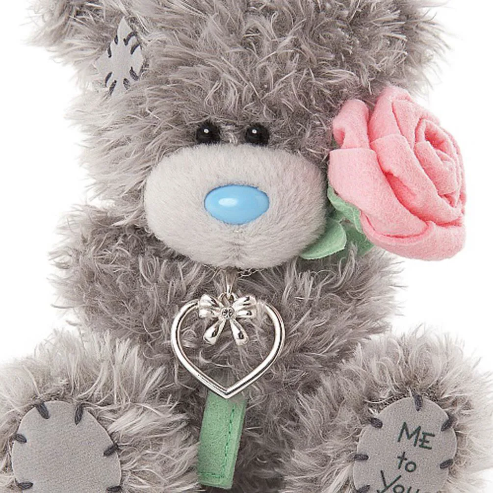 5" Bridesmaid Me To You Bear & Necklace Gift Set Extra Image 1