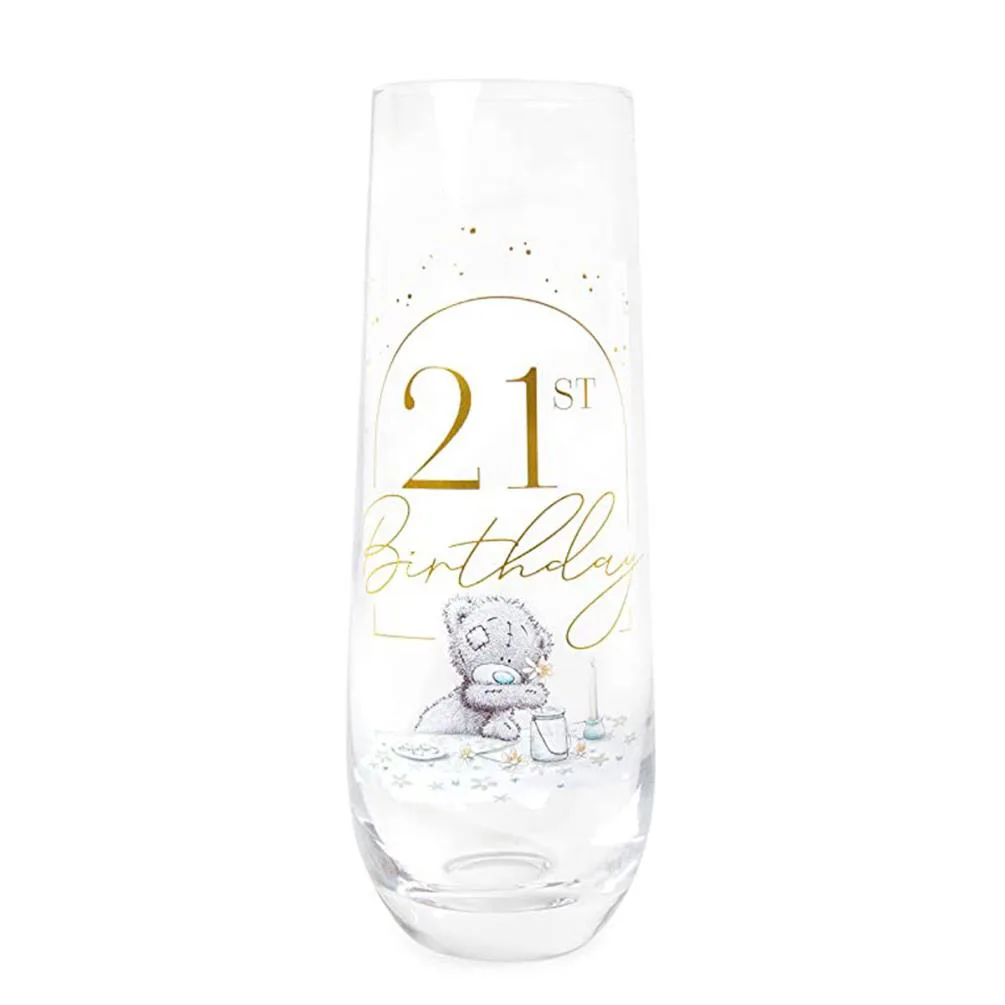 21st Birthday Dressing Gown & Glass Me to You Bear Gift Set Extra Image 2