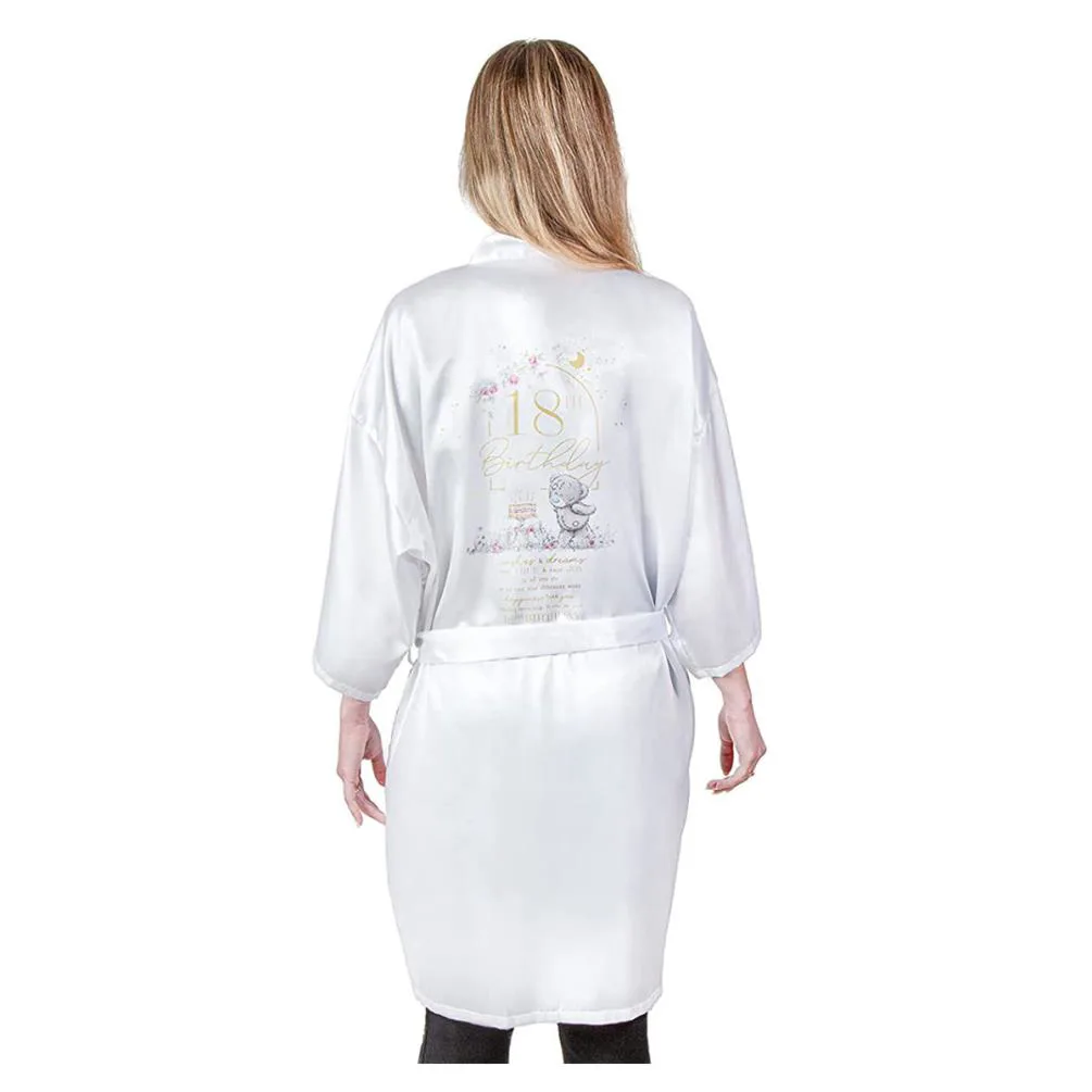 18th Birthday Dressing Gown & Glass Me to You Bear Gift Set Extra Image 1