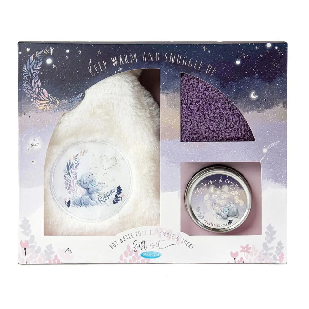 Hot Water Bottle Candle & Socks Me to You Bear Gift Set Extra Image 1