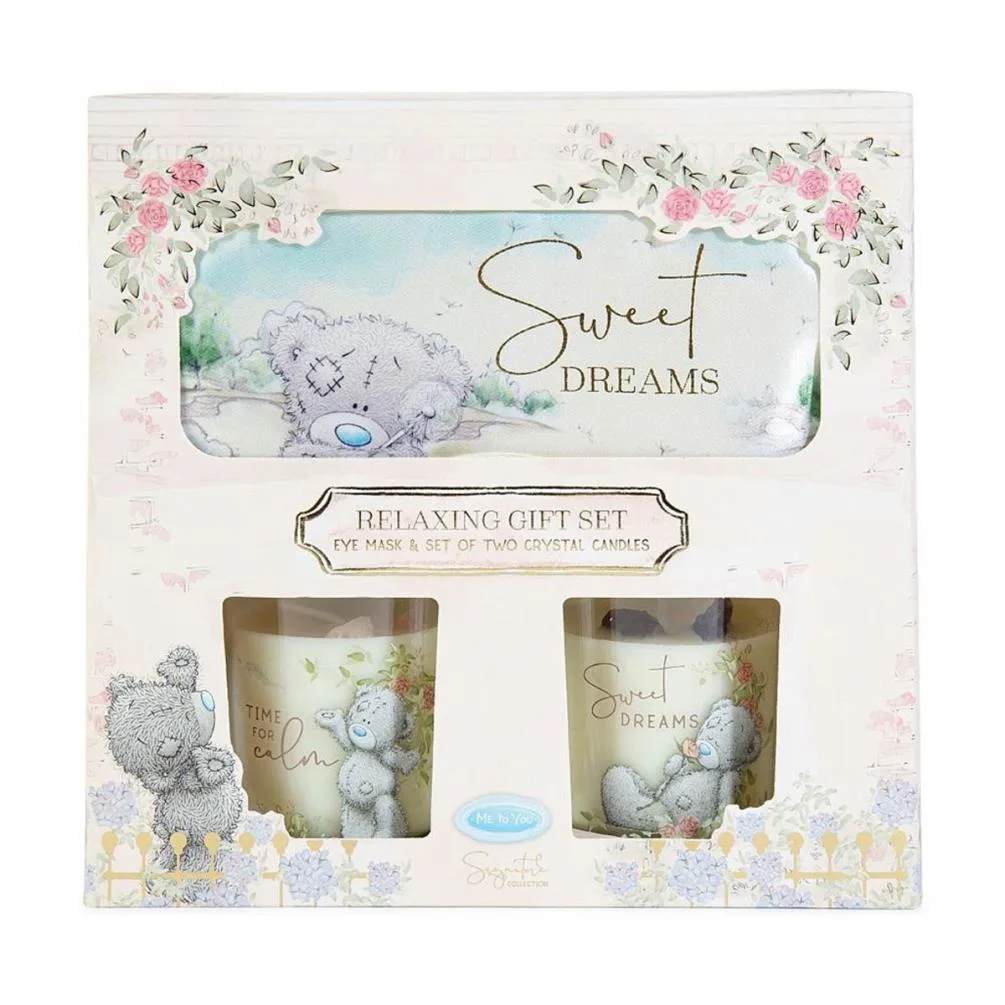 Sweet Dreams Eyemask & Crystal Candle Me to You Bear Gift Set Extra Image 1