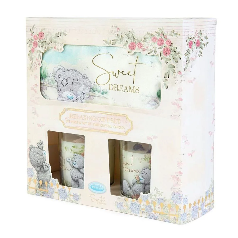 Sweet Dreams Eyemask & Crystal Candle Me to You Bear Gift Set Extra Image 2
