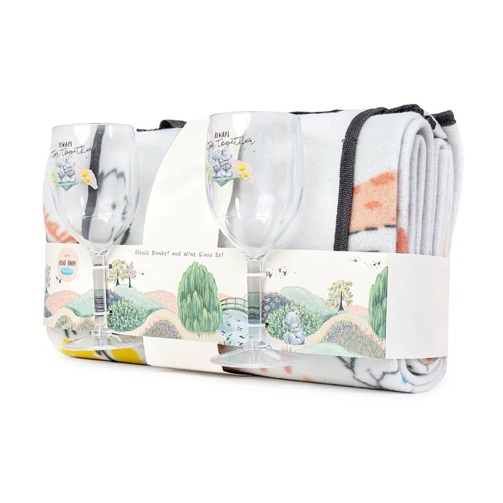 Picnic Blanket & Pair of Glasses Gift Set Extra Image 1
