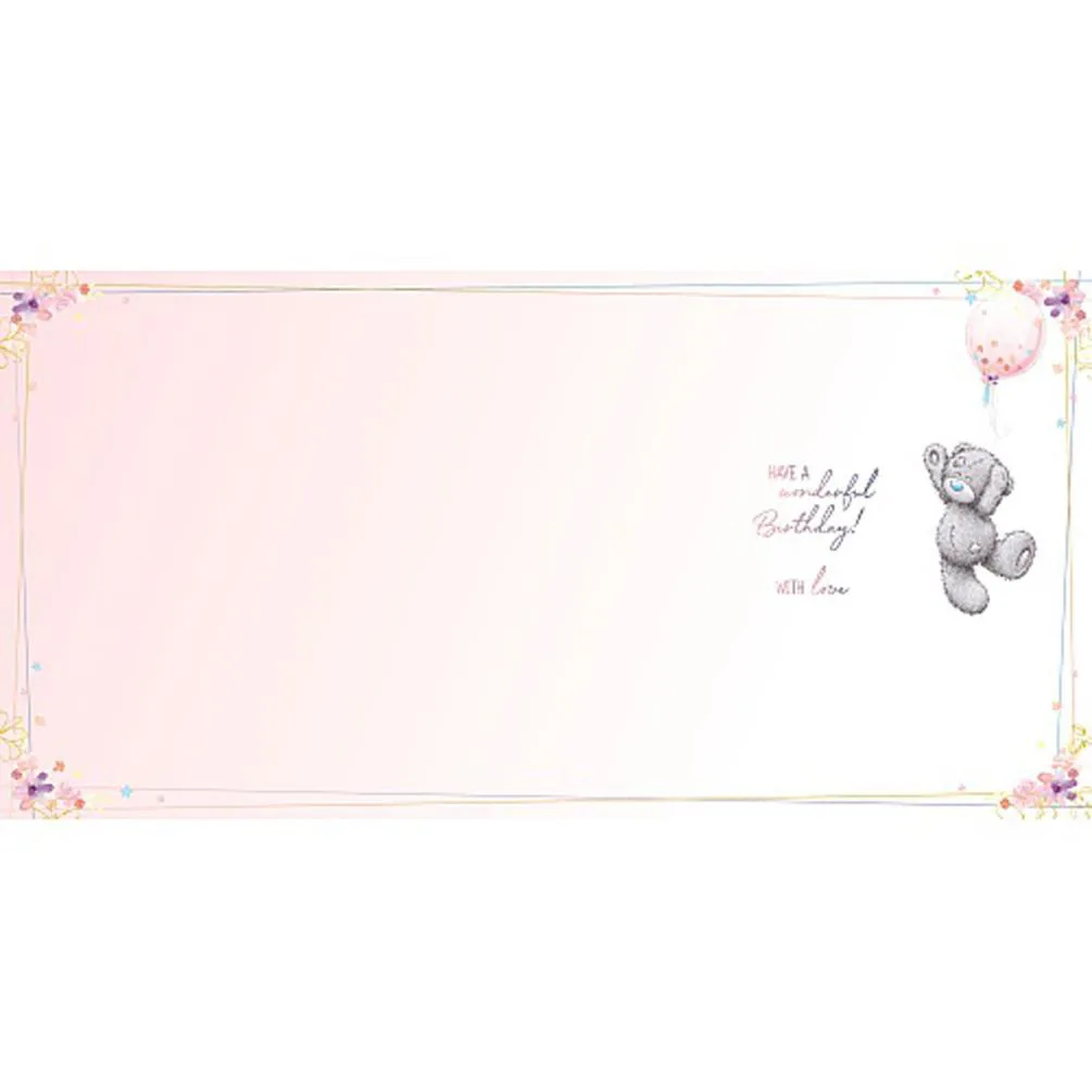 Just For You Handmade Me to You Bear Birthday Card Extra Image 1