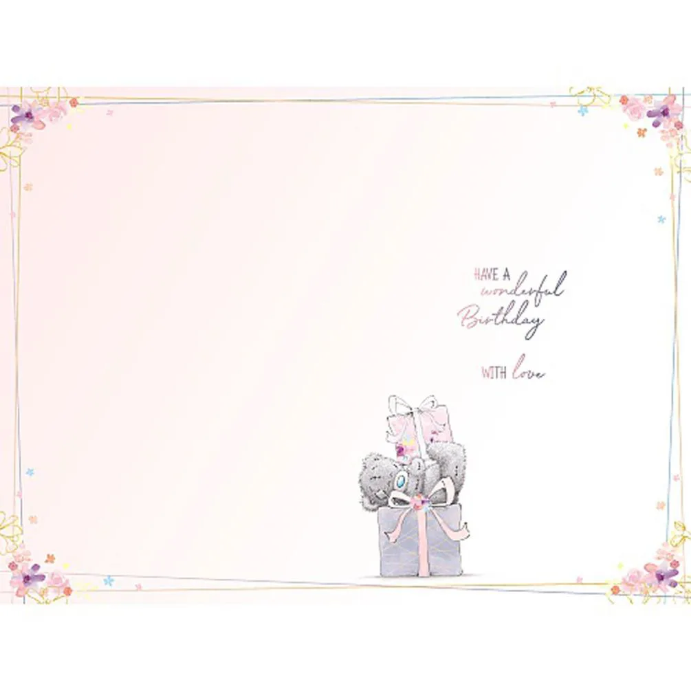 Special Birthday Wish Handmade Me to You Bear Birthday Card Extra Image 1