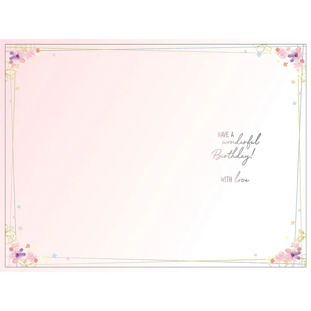 Gorgeous Fiancée Me to You Bear Birthday Card Extra Image 1