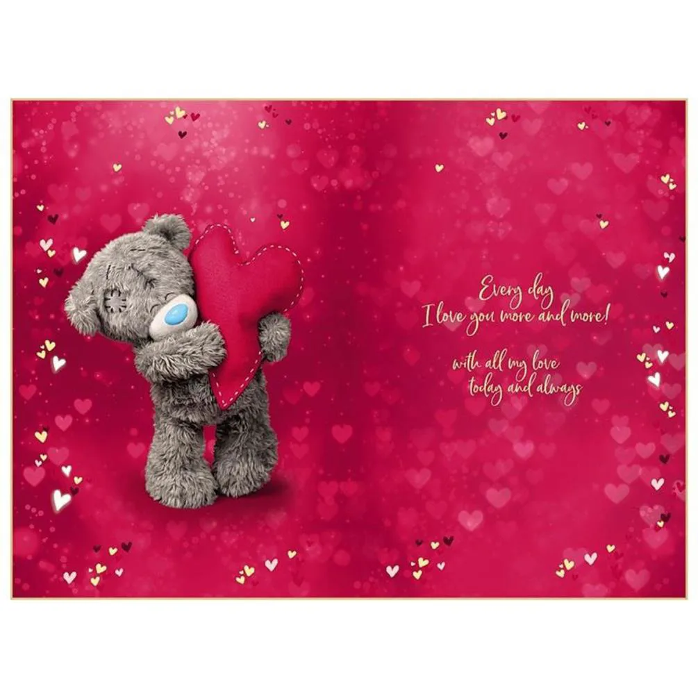 3D Holographic Amazing Husband Me to You Bear Anniversary Card Extra Image 1