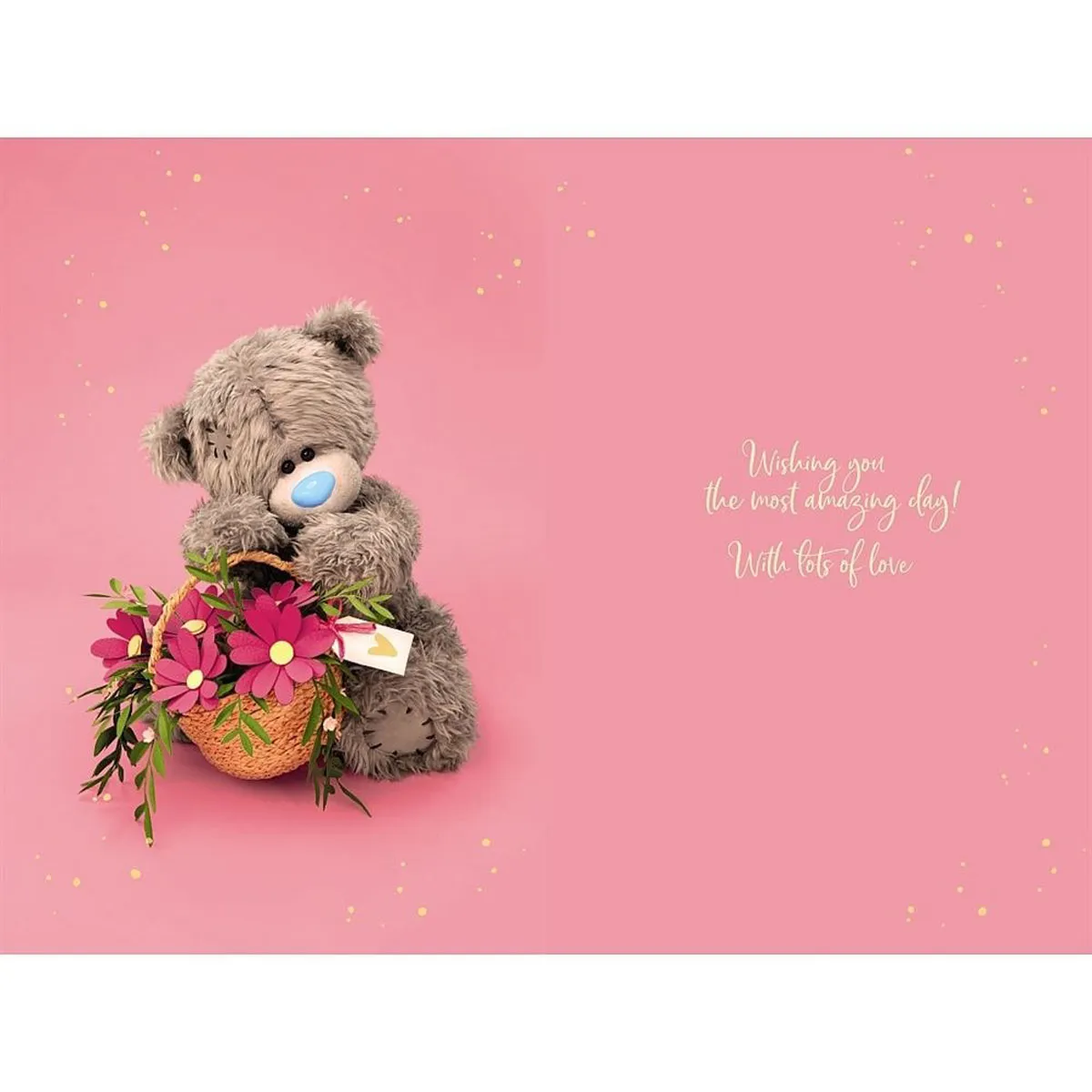 3D Holographic Keepsake Daughter Me to You Birthday Card Extra Image 1