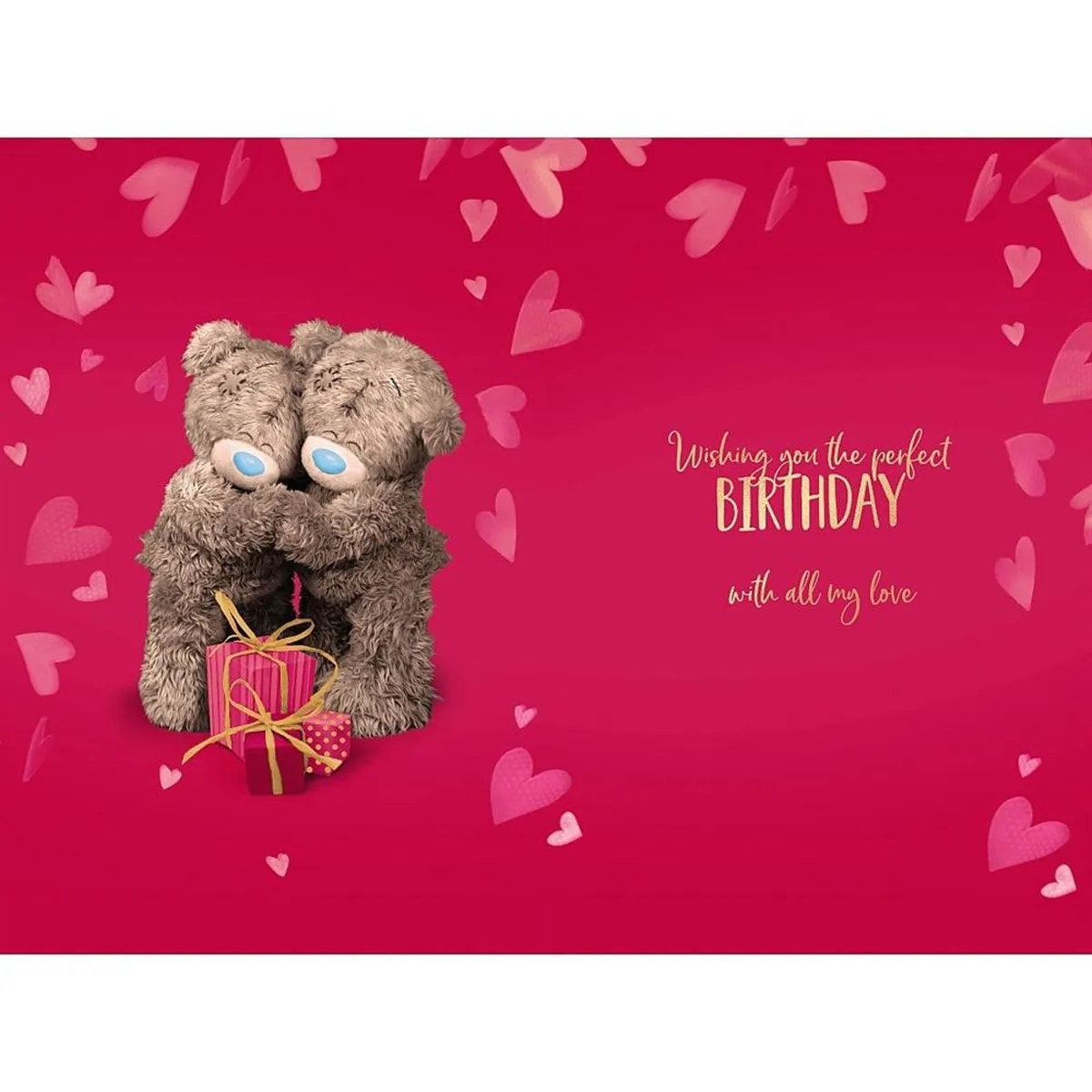 3D Holographic Keepsake Wife Me to You Birthday Card Extra Image 1
