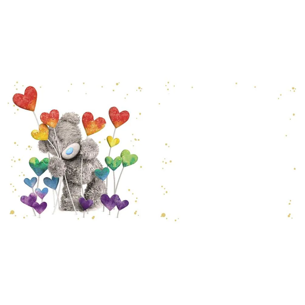 3D Holographic With Love Me to You Bear Card Extra Image 1