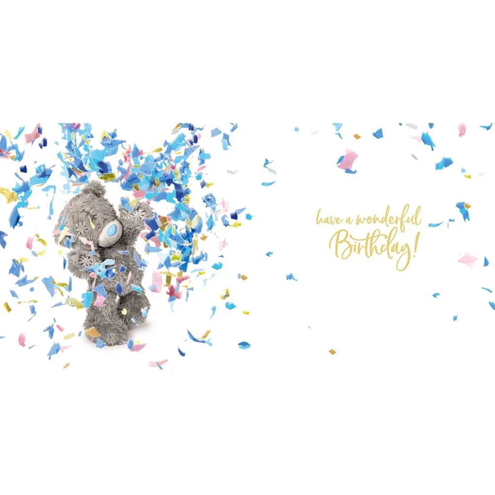 3D Holographic Amazing Birthday Me to You Bear Card Extra Image 1