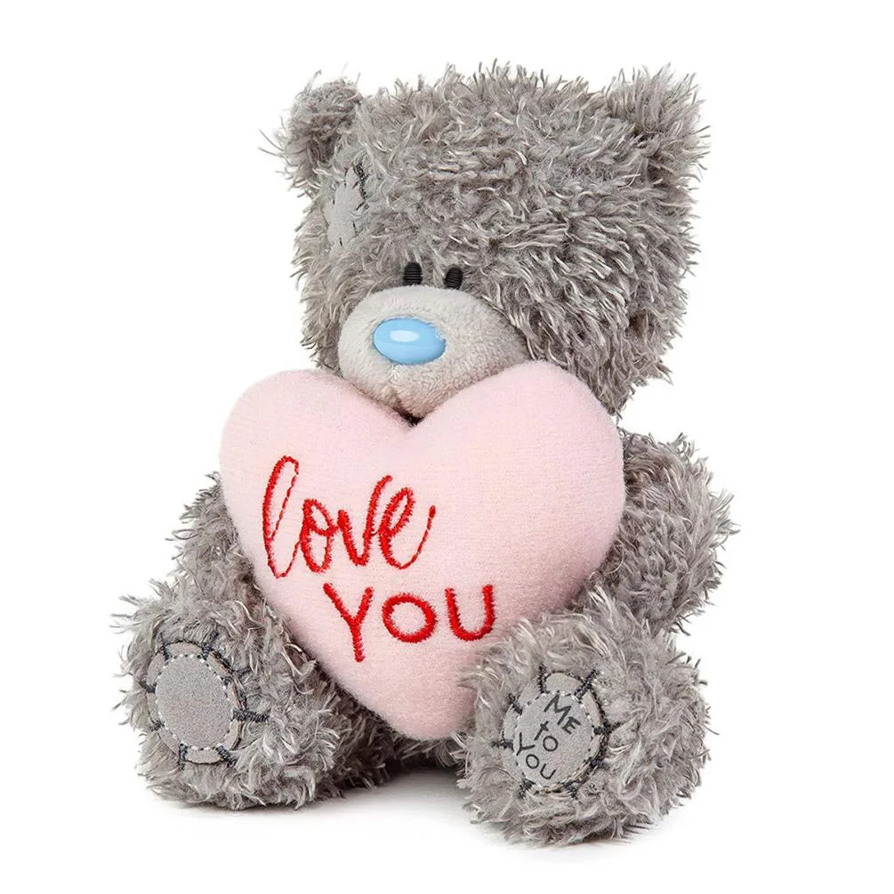 4" Love You Padded Heart Me to You Bear Extra Image 1