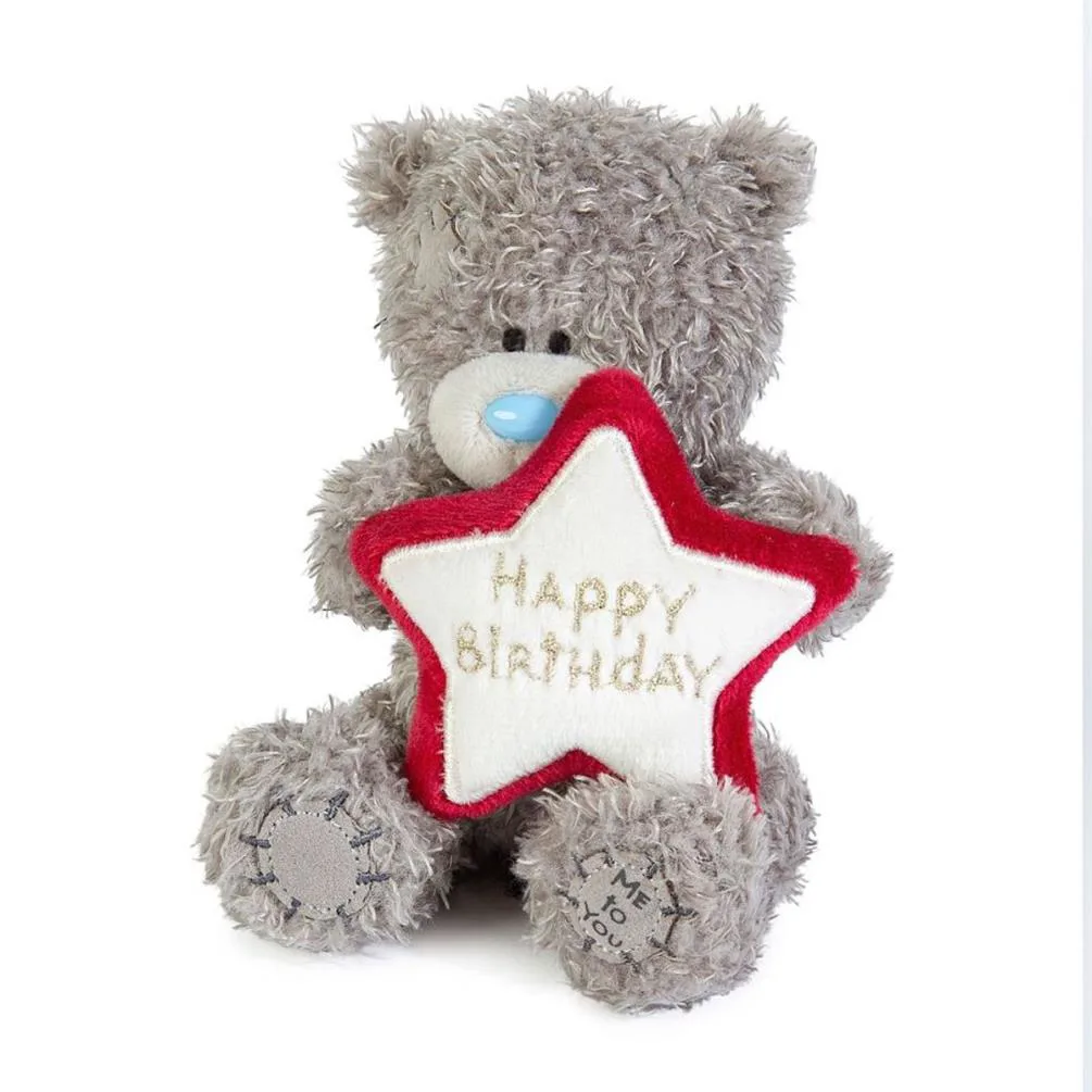 4" Happy Birthday Star Me to You Bear Extra Image 1