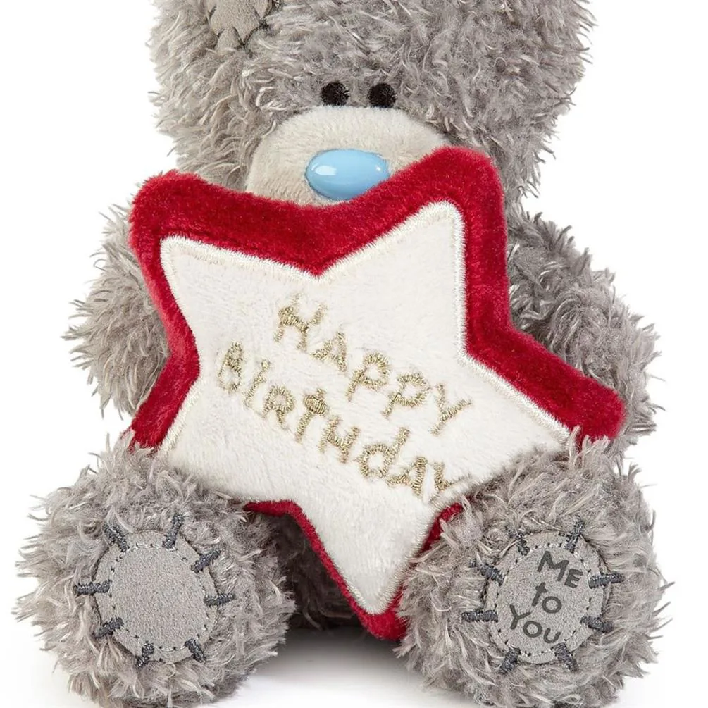 4" Happy Birthday Star Me to You Bear Extra Image 2