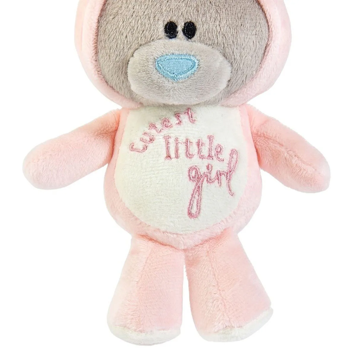 4" Cutest Little Girl Onesie Tiny Tatty Teddy Bear Extra Image 2
