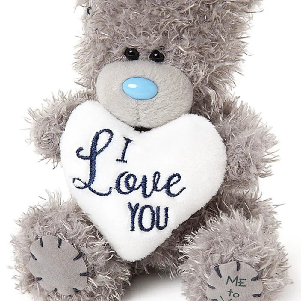 5" I Love You Padded Heart Me To You Bear Extra Image 1