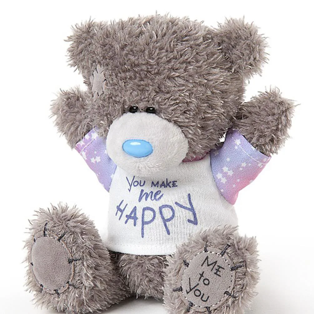 5" You Make Me Happy T Shirt Me to You Bear Extra Image 1