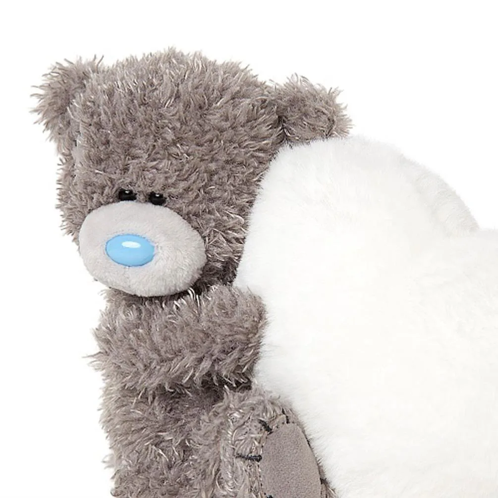 5" Holding Padded White Heart Me to You Bear Extra Image 1