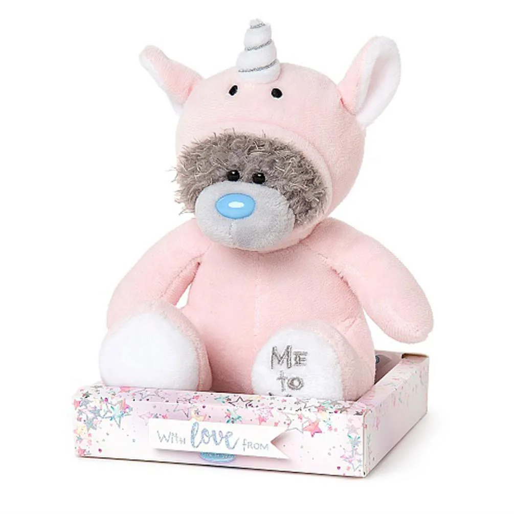 7" Pink Unicorn Onesie Me to You Bear Extra Image 1