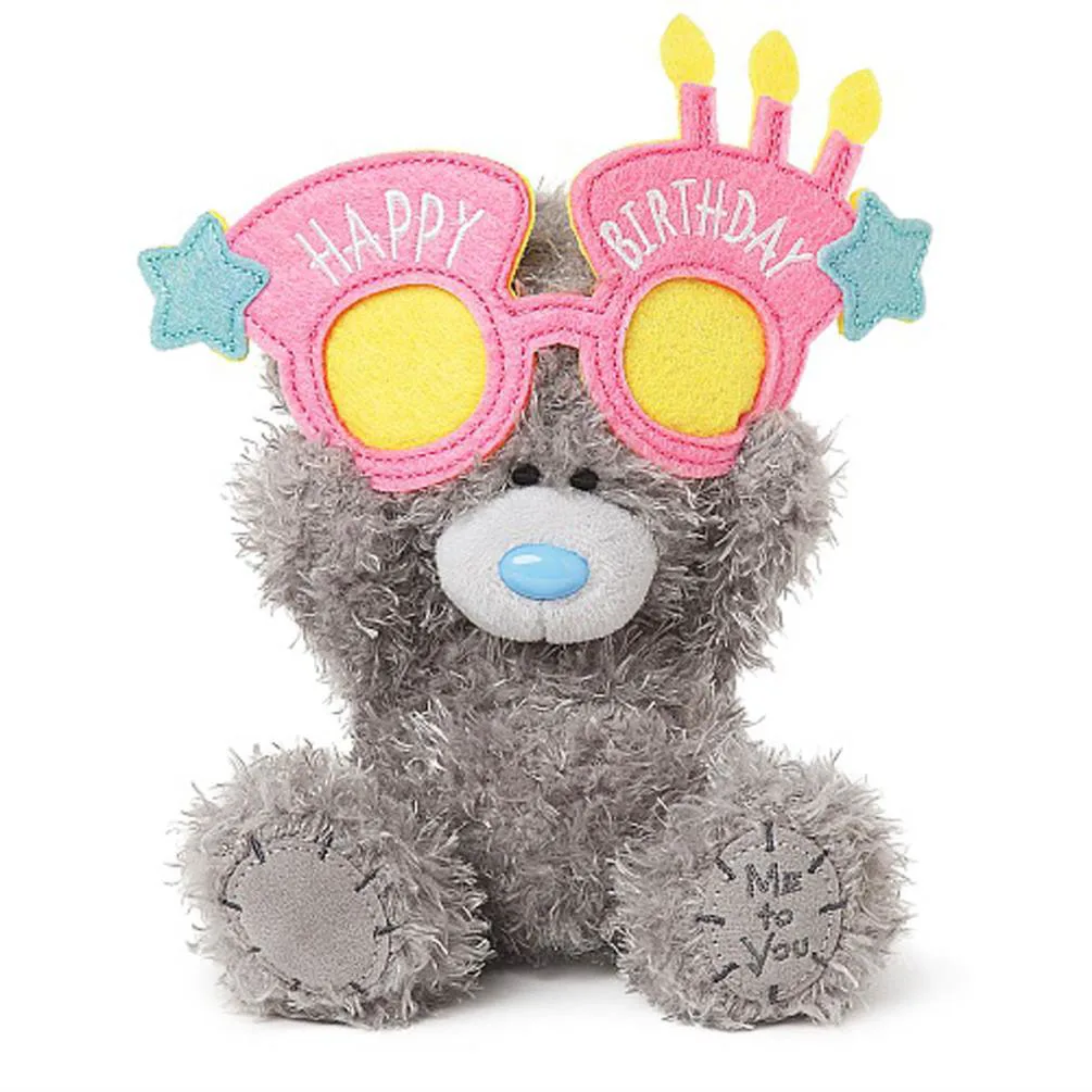 7" Wearing Happy Birthday Glasses Me to You Bear Extra Image 2