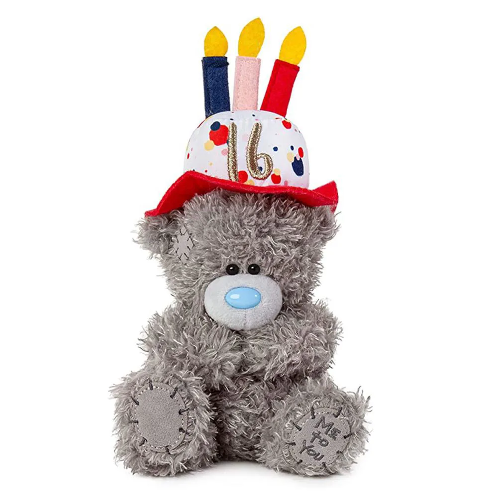7" 16th Birthday Wearing Hat Me to You Bear Extra Image 1