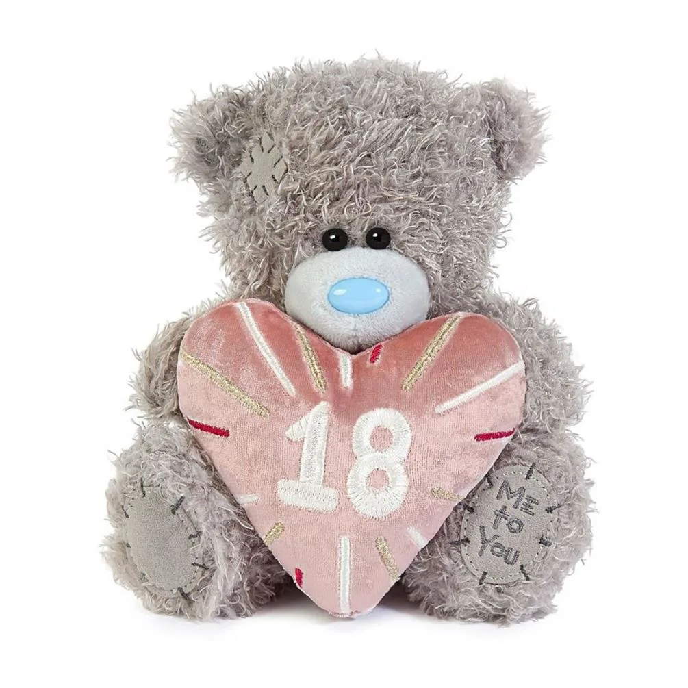 7" 18th Birthday Heart Me to You Bear Extra Image 2