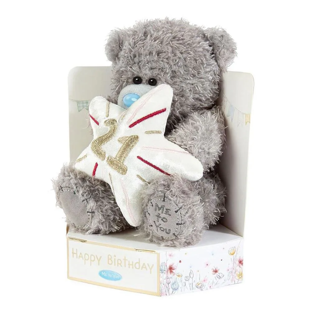 7" 21st Birthday Star Me to You Bear Extra Image 1