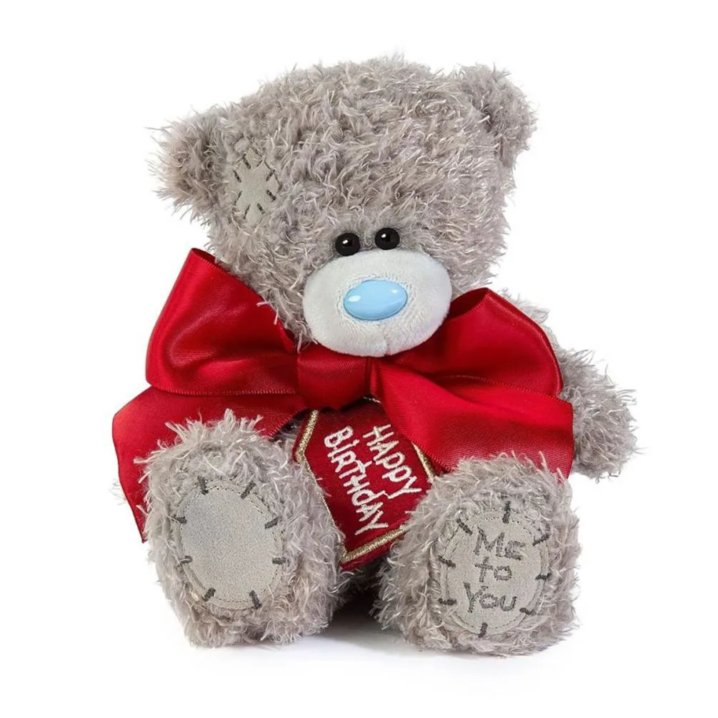 7" Birthday Bow Me to You Bear Extra Image 2