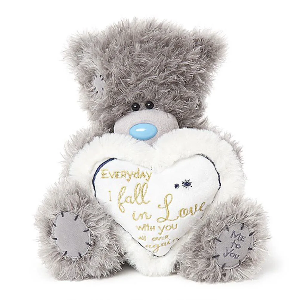 9" Everyday I Fall In Love Padded Heart Me To You Bear Extra Image 1