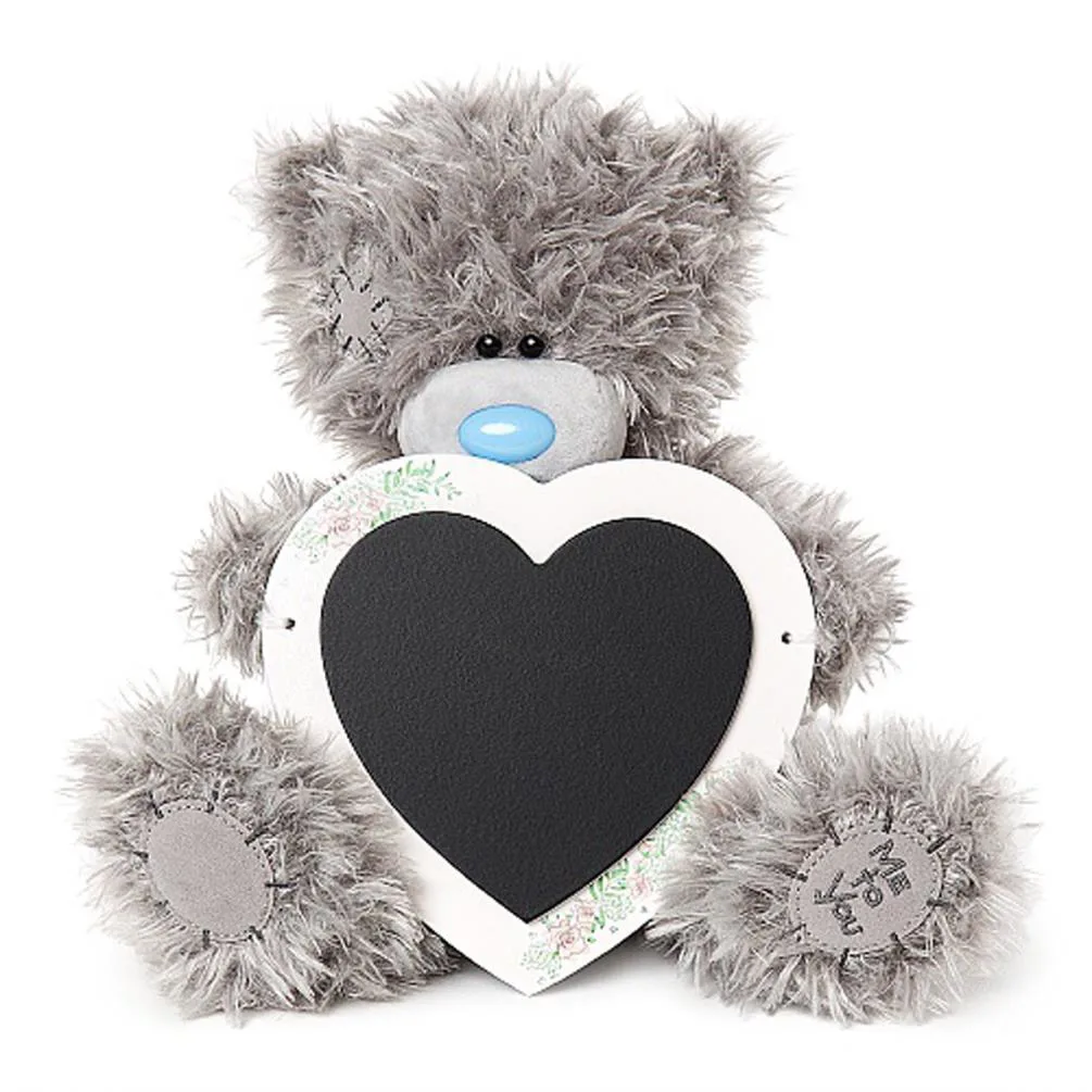 9" Personalise Your Own Heart Plaque Me To You Bear Extra Image 2