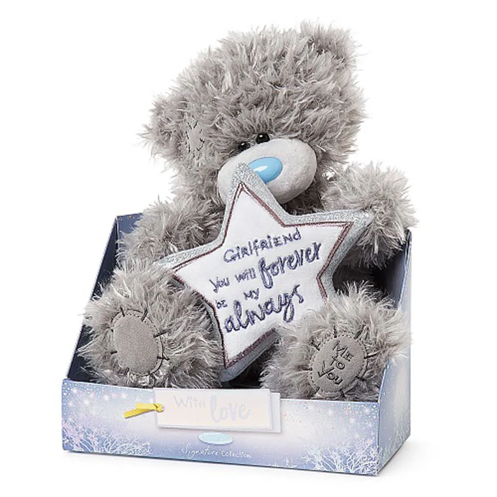 9" Padded Girlfriend Verse Star Me to You Bear Extra Image 1