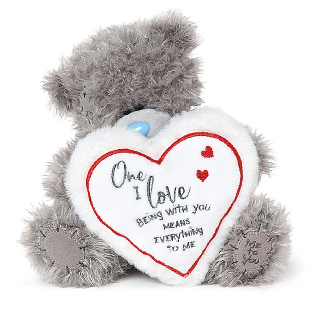 9" One I Love Padded Heart Verse Me to You Bear Extra Image 2