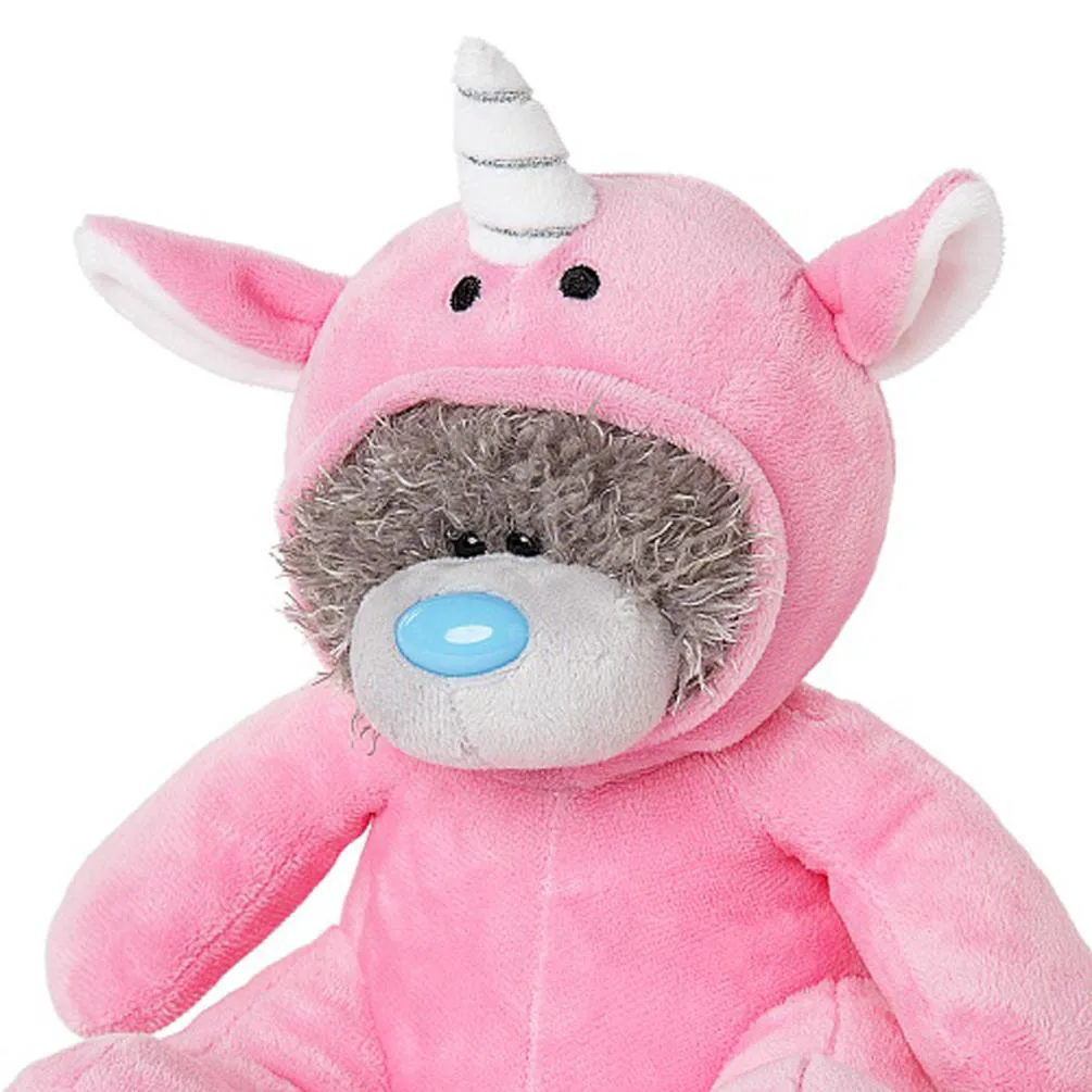 9" Hot Pink Unicorn Onesie Me to You Bear Extra Image 1