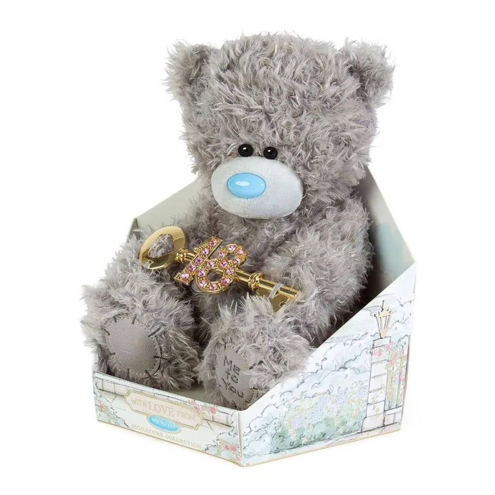 9" 18th Birthday Key Me to You Bear Extra Image 1