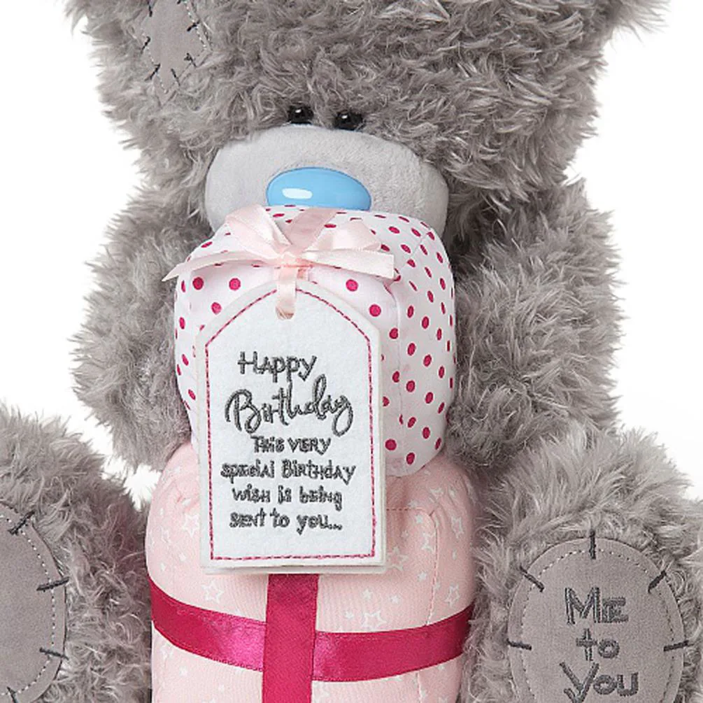 12" Holding Birthday Presents Me to You Bear Extra Image 1