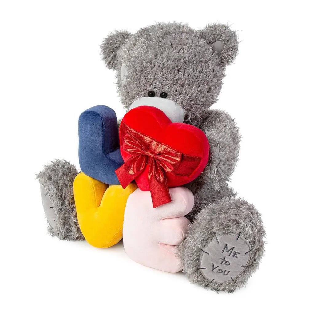 28" Padded Love Letters Me to You Bear Extra Image 1