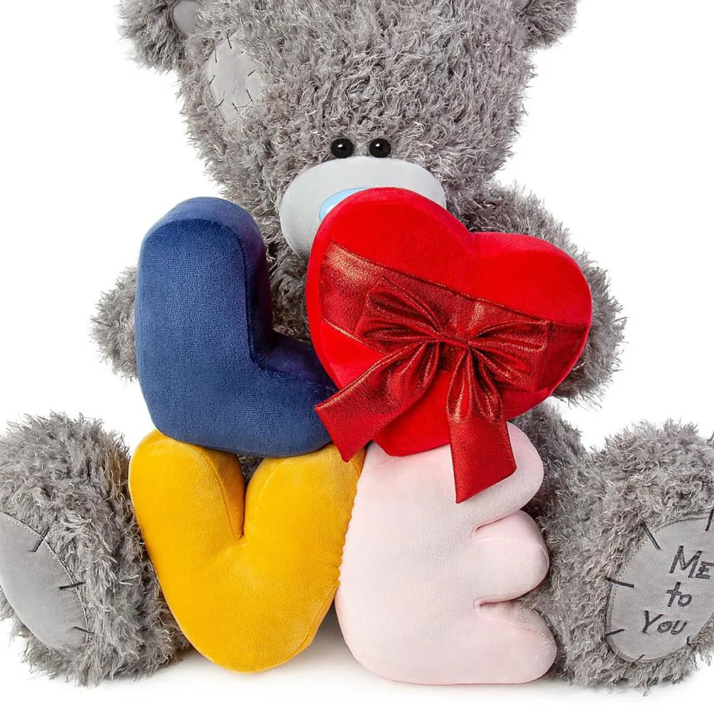 28" Padded Love Letters Me to You Bear Extra Image 2