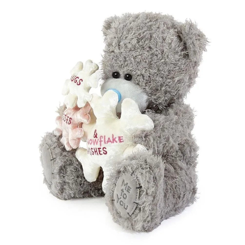 10" Holding Snowflakes Me to You Bear Extra Image 1