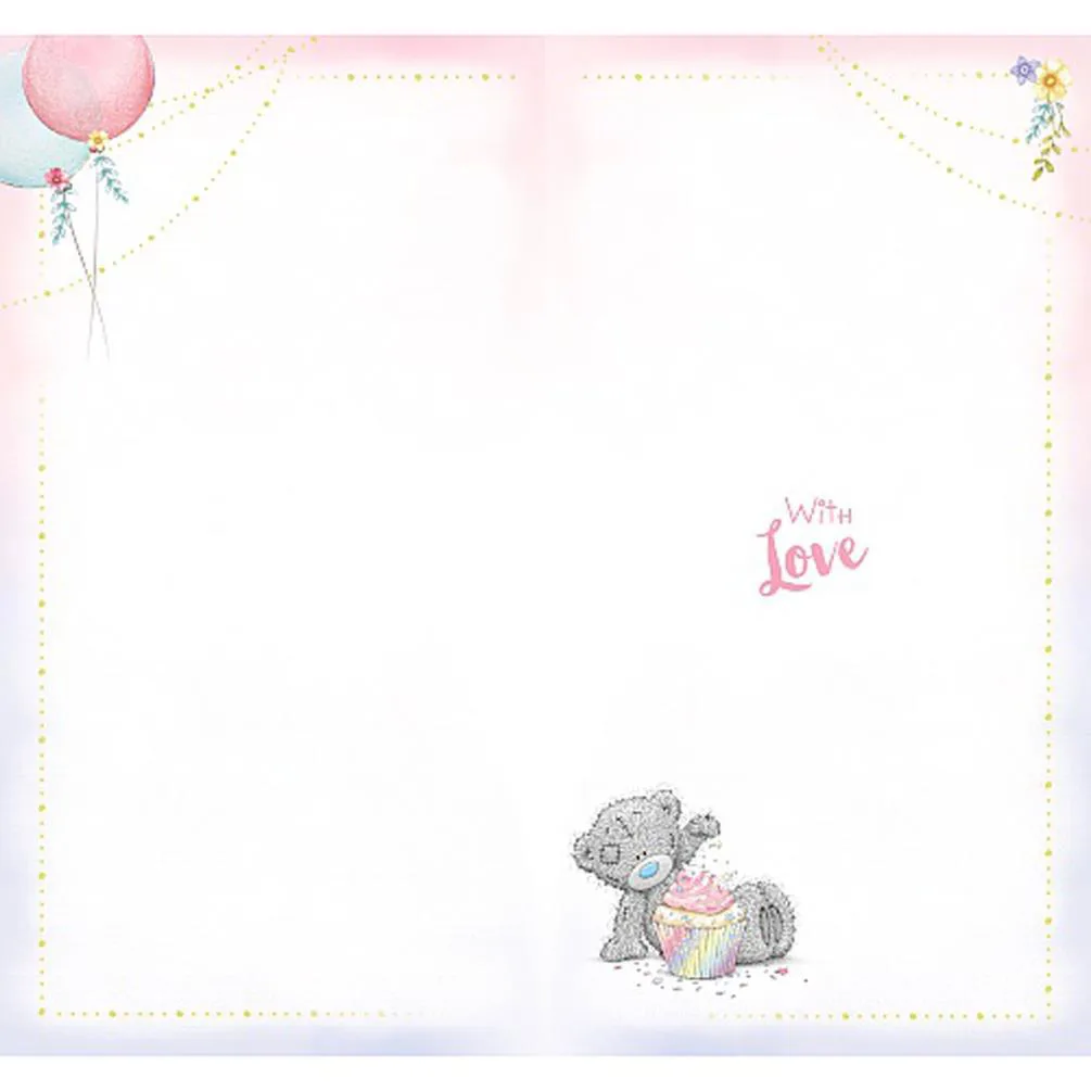 Birthday Wish Me to You Bear Birthday Card Extra Image 1