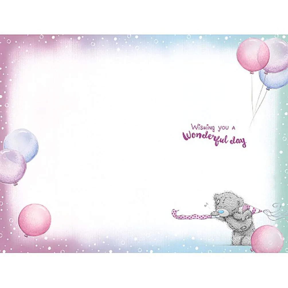 14th Birthday Me To You Bear Birthday Card Extra Image 1