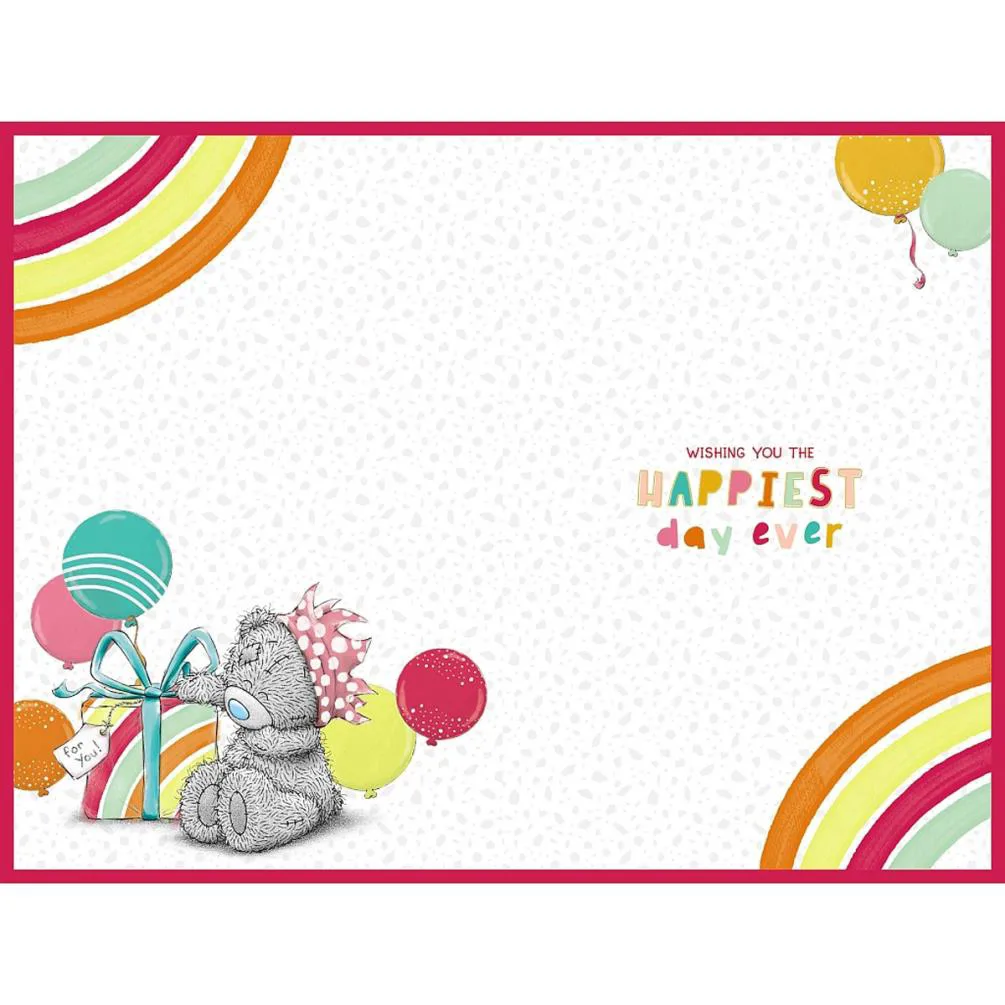 4 Today Me to You Bear 4th Birthday Card Extra Image 1
