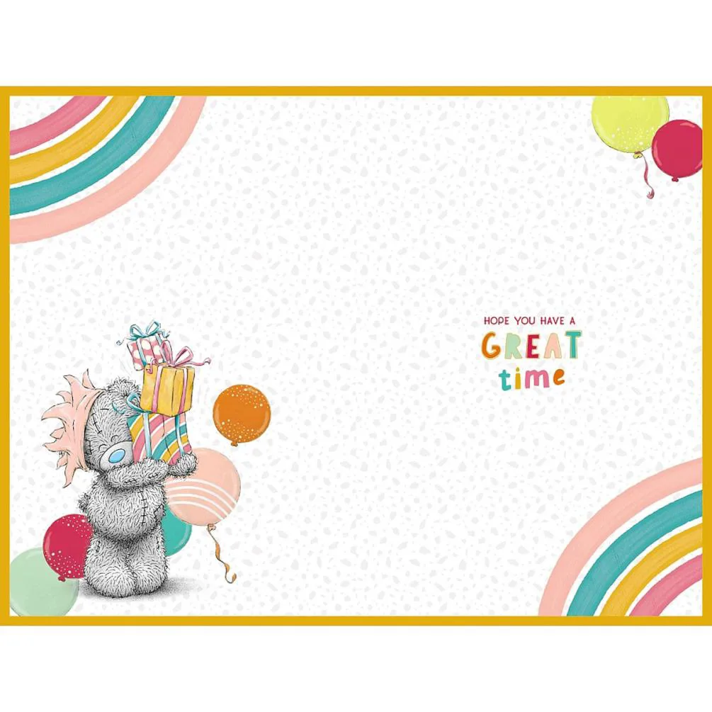 7th Birthday Me to You Bear Birthday Card Extra Image 1