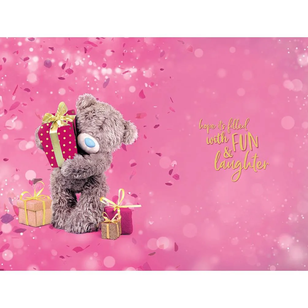 17th Birthday Me to You Bear Birthday Card Extra Image 1